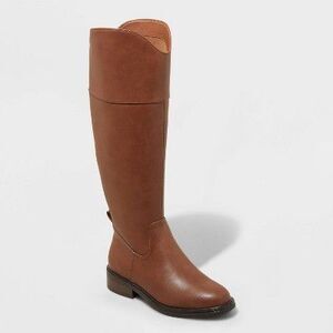 A New Day - Women's Sienna Tall Riding Boots - A New Day Brown Brown